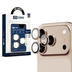 XDcase AF + AR Protecteur d'objectif photo Hawkeye avec outil d'alignement, Pour iPhone 17 Pro Max, Pour iPhone 17 Pro