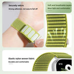 Lot de 5 bracelets de montre xDfind en nylon tissé avec fermeture auto-agrippante, compatibles avec Apple Watch 42/44/45/46/49 mm et Apple Watch 38/40/41/S11 42 mm.