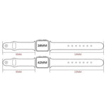 Lot de 5 bracelets de montre xDfind en cuir véritable avec boucle à rivet, compatibles avec Apple Watch 42/44/45/46/49 mm et Apple Watch 38/40/41/S11 42 mm.