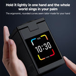 S5D Chargeur sans fil multifonctionnel 3 en 1 de 15 W avec écran tactile et fonction haut-parleur Bluetooth