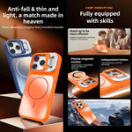 Coque de téléphone MagSafe à lentille dépolie AG, Pour iPhone 12, Pour iPhone 12 Pro Max, Pour iPhone 12 Pro, Pour iPhone 11