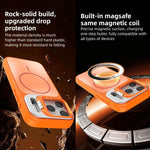 Coque de téléphone MagSafe à lentille dépolie AG, Pour iPhone 12, Pour iPhone 12 Pro Max, Pour iPhone 12 Pro, Pour iPhone 11