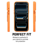 GEBEI Jazz Series Coque de téléphone MagSafe givrée avec support rotatif à 360 degrés, Pour iPhone 17 Pro Max, Pour iPhone 17 Pro