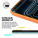GEBEI Jazz Series Coque de téléphone MagSafe givrée avec support rotatif à 360 degrés, Pour iPhone 17 Pro Max, Pour iPhone 17 Pro
