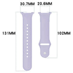 Lot de 5 Bracelets de Montre en Silicone à Boucle Inversée xDfind, Pour Samsung Galaxy Watch8 / 8 Classic