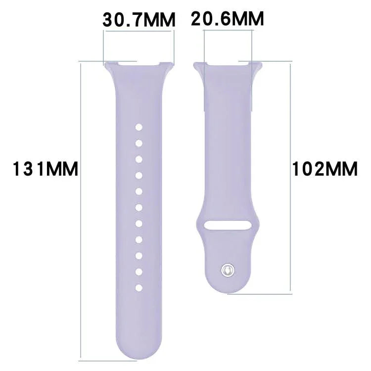 Lot de 5 Bracelets de Montre en Silicone à Boucle Inversée xDfind, Pour Samsung Galaxy Watch8 / 8 Classic