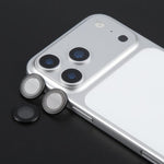 Cache de caméra arrière Film d'objectif en verre trempé 9H, Pour iPhone 17 Pro Max, Pour iPhone 17 Pro, Pour iPhone 17