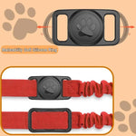 xDfind Traceur de Collier pour Animaux en Silicone avec Couverture Transparente en PC, Pour AirTag 2e Génération / AirTag 1re Génération