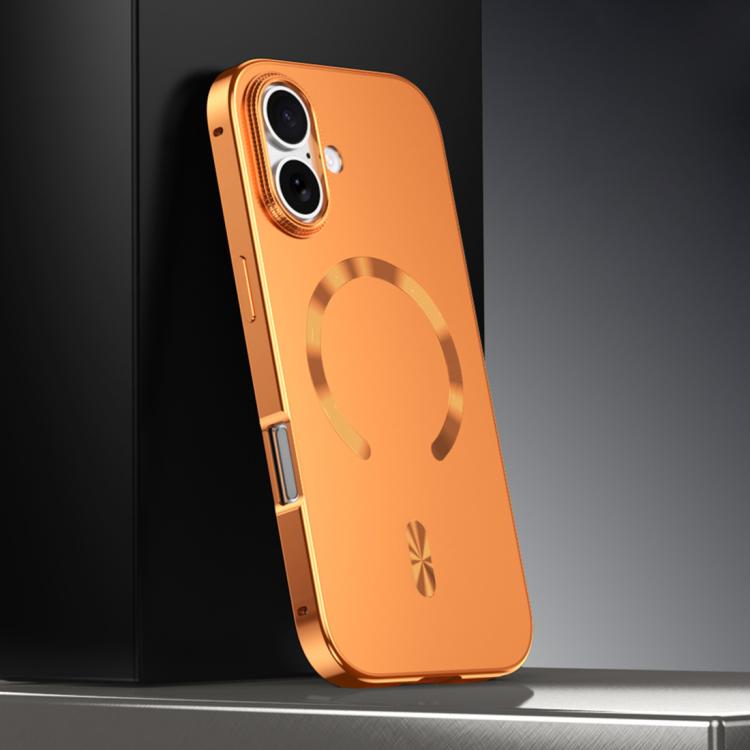 Coque de téléphone magnétique givrée en alliage métallique MagSafe, Pour iPhone 17 Pro Max, Pour iPhone 17 Pro, Pour iPhone 17, Pour iPhone Air, Pour iPhone 16 Pro Max, Pour iPhone 16 Pro, Pour iPhone 15 Pro Max, Pour iPhone 15 Pro