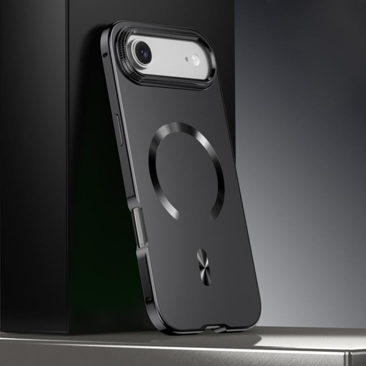 Coque de téléphone magnétique givrée en alliage métallique MagSafe, Pour iPhone 17 Pro Max, Pour iPhone 17 Pro, Pour iPhone 17, Pour iPhone Air, Pour iPhone 16 Pro Max, Pour iPhone 16 Pro, Pour iPhone 15 Pro Max, Pour iPhone 15 Pro