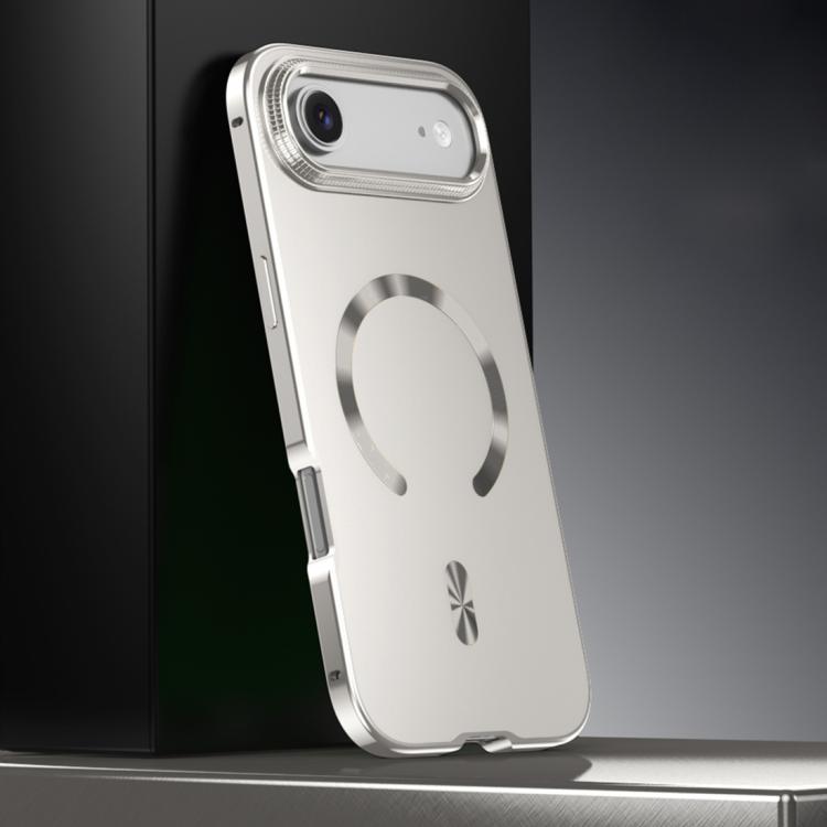Coque de téléphone magnétique givrée en alliage métallique MagSafe, Pour iPhone 17 Pro Max, Pour iPhone 17 Pro, Pour iPhone 17, Pour iPhone Air, Pour iPhone 16 Pro Max, Pour iPhone 16 Pro, Pour iPhone 15 Pro Max, Pour iPhone 15 Pro