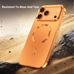 Coque de téléphone magnétique givrée en alliage métallique MagSafe, Pour iPhone 17 Pro Max, Pour iPhone 17 Pro, Pour iPhone 17, Pour iPhone Air, Pour iPhone 16 Pro Max, Pour iPhone 16 Pro, Pour iPhone 15 Pro Max, Pour iPhone 15 Pro