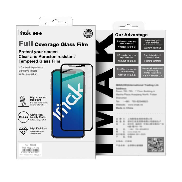 Film en verre trempé imak Anti-Reflet Couverture Complète, Pour iPhone 17 Pro Max, Pour iPhone 17 Pro, Pour iPhone 17, Pour iPhone Air
