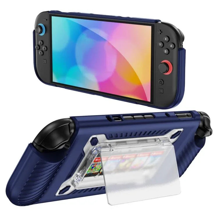 Coque de protection antidérapante en TPU texturé hybride PC pour console de jeu avec emplacement pour carte, pour Nintendo Switch 2