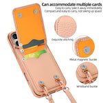 Étui de téléphone en PU texturé litchi VIETAO avec cordon, Pour iPhone 17 Pro Max, Pour iPhone 17 Pro