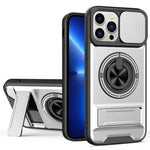 Coque de téléphone multifonctionnelle magnétique antichoc avec fenêtre coulissante pour objectif, pour iPhone 13 Pro Max, pour iPhone 13 Pro, pour iPhone 12 Pro Max, pour iPhone 11 Pro Max, pour iPhone 11