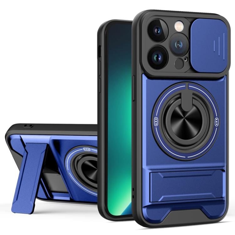 Coque de téléphone multifonctionnelle magnétique antichoc avec fenêtre coulissante pour objectif, pour iPhone 13 Pro Max, pour iPhone 13 Pro, pour iPhone 12 Pro Max, pour iPhone 11 Pro Max, pour iPhone 11