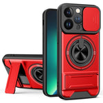 Coque de téléphone multifonctionnelle magnétique antichoc avec fenêtre coulissante pour objectif, pour iPhone 13 Pro Max, pour iPhone 13 Pro, pour iPhone 12 Pro Max, pour iPhone 11 Pro Max, pour iPhone 11