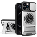 Coque de téléphone multifonctionnelle magnétique antichoc avec fenêtre coulissante pour objectif, pour iPhone 13 Pro Max, pour iPhone 13 Pro, pour iPhone 12 Pro Max, pour iPhone 11 Pro Max, pour iPhone 11