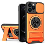 Coque de téléphone multifonctionnelle magnétique antichoc avec fenêtre coulissante pour objectif, pour iPhone 13 Pro Max, pour iPhone 13 Pro, pour iPhone 12 Pro Max, pour iPhone 11 Pro Max, pour iPhone 11