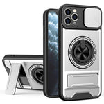 Coque de téléphone multifonctionnelle magnétique antichoc avec fenêtre coulissante pour objectif, pour iPhone 13 Pro Max, pour iPhone 13 Pro, pour iPhone 12 Pro Max, pour iPhone 11 Pro Max, pour iPhone 11