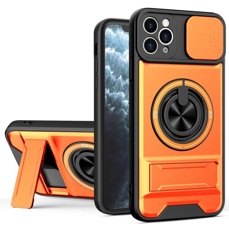 Coque de téléphone multifonctionnelle magnétique antichoc avec fenêtre coulissante pour objectif, pour iPhone 13 Pro Max, pour iPhone 13 Pro, pour iPhone 12 Pro Max, pour iPhone 11 Pro Max, pour iPhone 11