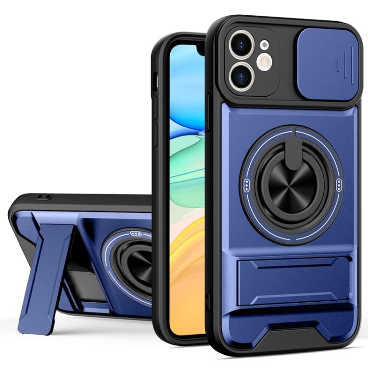 Coque de téléphone multifonctionnelle magnétique antichoc avec fenêtre coulissante pour objectif, pour iPhone 13 Pro Max, pour iPhone 13 Pro, pour iPhone 12 Pro Max, pour iPhone 11 Pro Max, pour iPhone 11