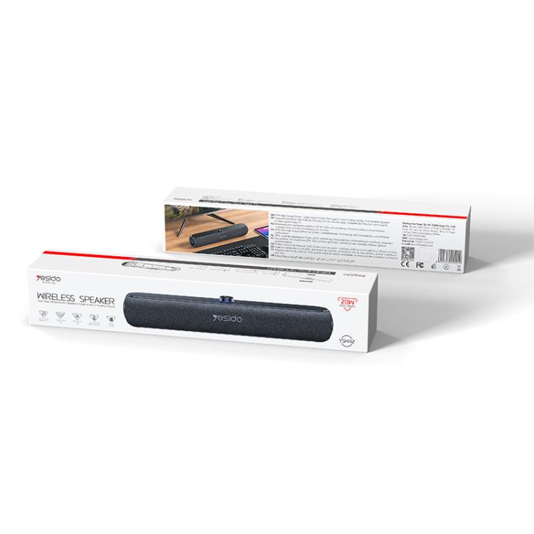 Enceinte Bluetooth sans fil de bureau Yesido YSW42 20W, YSW42
