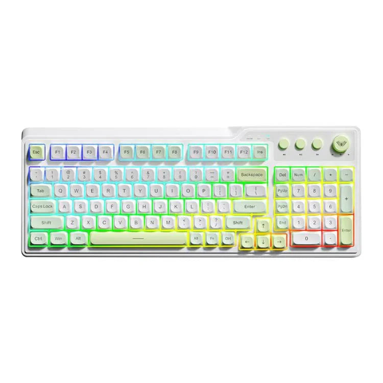 AULA F3099 99 Keys RGB Lighting Tri-Mode Gaming Keyboard