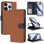 Étui de téléphone en cuir végétalien avec texture Litchi amovible et patch magnétique latéral, pour iPhone 17 Pro Max, pour iPhone 17 Pro, pour iPhone 17, pour iPhone Air, pour iPhone 16 Pro Max, pour iPhone 16 Pro, pour iPhone 16 Plus, pour iPhone 16