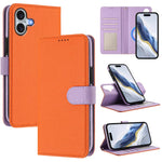 Étui de téléphone en cuir végétalien avec texture Litchi amovible et patch magnétique latéral, pour iPhone 17 Pro Max, pour iPhone 17 Pro, pour iPhone 17, pour iPhone Air, pour iPhone 16 Pro Max, pour iPhone 16 Pro, pour iPhone 16 Plus, pour iPhone 16
