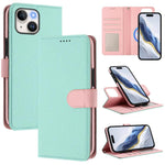 Coque de téléphone en cuir végan à patch latéral magnétique détachable texture litchi, pour iPhone 13 Pro Max, pour iPhone 13 Pro, pour iPhone 13, pour iPhone 12 / 12 Pro, pour iPhone 12 Pro Max, pour iPhone 11 Pro Max, pour iPhone 11, pour iPhone 11 Pro