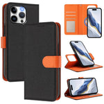 Coque de téléphone en cuir végan à patch latéral magnétique détachable texture litchi, pour iPhone 13 Pro Max, pour iPhone 13 Pro, pour iPhone 13, pour iPhone 12 / 12 Pro, pour iPhone 12 Pro Max, pour iPhone 11 Pro Max, pour iPhone 11, pour iPhone 11 Pro