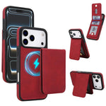 Étui portefeuille magnétique détachable en similicuir rétro YM030, pour iPhone 17 Pro Max, pour iPhone 17 Pro