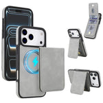 Étui portefeuille magnétique détachable en similicuir rétro YM030, pour iPhone 17 Pro Max, pour iPhone 17 Pro