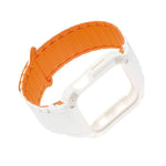 Bracelet de montre en silicone avec boucle magnétique inversée en TPU intégré, pour Apple Watch 45mm / 44mm, pour Apple Watch 41mm / 40mm