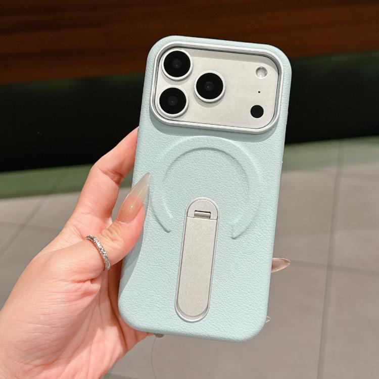 Coque de Téléphone Magnétique Invisible en PC et Cuir Vegan, Pour iPhone 17 Pro Max, Pour iPhone 17 Pro