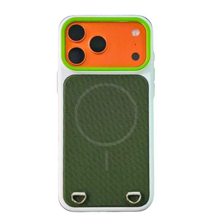 Étui de téléphone magnétique en tissu technologique et PC sensation peau, pour iPhone 17 Pro Max, pour iPhone 17 Pro