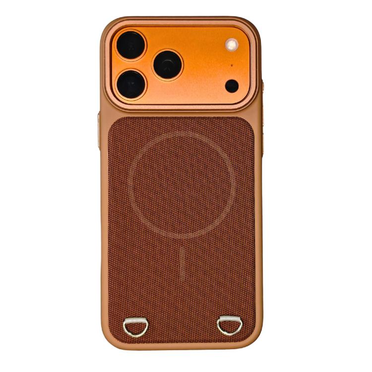 Étui de téléphone magnétique en tissu technologique et PC sensation peau, pour iPhone 17 Pro Max, pour iPhone 17 Pro