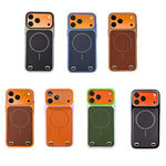 Étui de téléphone magnétique en tissu technologique et PC sensation peau, pour iPhone 17 Pro Max, pour iPhone 17 Pro