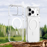 Coque de téléphone hybride TPU magnétique Ice Armor, Pour iPhone 17 Pro Max, Pour iPhone 17 Pro, Pour iPhone Air