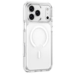 Coque de téléphone hybride TPU magnétique Ice Armor, Pour iPhone 17 Pro Max, Pour iPhone 17 Pro, Pour iPhone Air