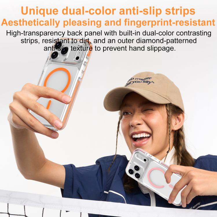 Coque de téléphone hybride TPU magnétique Ice Armor, Pour iPhone 17 Pro Max, Pour iPhone 17 Pro, Pour iPhone Air