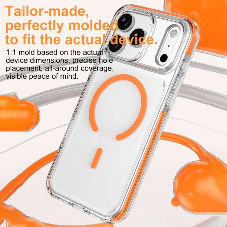 Coque de téléphone hybride TPU magnétique Ice Armor, Pour iPhone 17 Pro Max, Pour iPhone 17 Pro, Pour iPhone Air