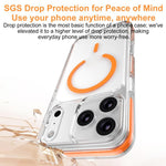 Coque de téléphone hybride TPU magnétique Ice Armor, Pour iPhone 17 Pro Max, Pour iPhone 17 Pro, Pour iPhone Air
