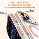 Coque de téléphone hybride TPU magnétique Ice Armor, Pour iPhone 17 Pro Max, Pour iPhone 17 Pro, Pour iPhone Air