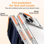 Coque de protection hybride TPU Ice Armor PC, pour iPhone 17 Pro Max, pour iPhone 17 Pro, pour iPhone Air