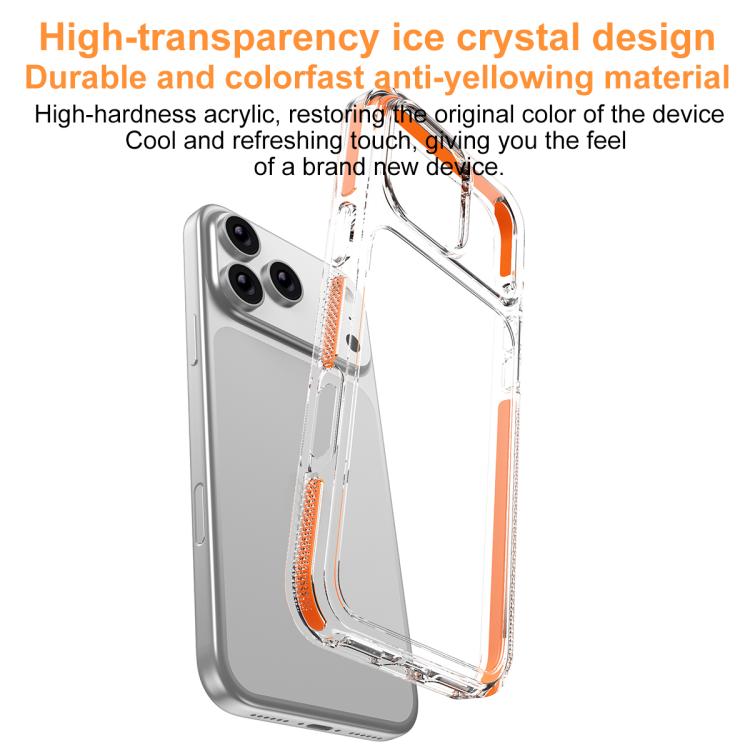 Coque de protection hybride TPU Ice Armor PC, pour iPhone 17 Pro Max, pour iPhone 17 Pro, pour iPhone Air