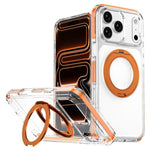 Étui de téléphone hybride PC et TPU Ice Armor avec support magnétique rotatif, pour iPhone 17 Pro Max, pour iPhone 17 Pro, pour iPhone Air