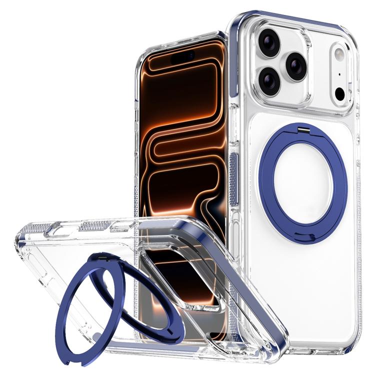 Étui de téléphone hybride PC et TPU Ice Armor avec support magnétique rotatif, pour iPhone 17 Pro Max, pour iPhone 17 Pro, pour iPhone Air